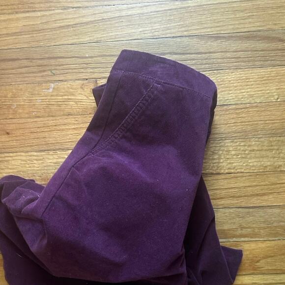 St. John’s Bay Burgundy Corduroy Midi Skirt – Classic Fall Style - Picture 3 of 5